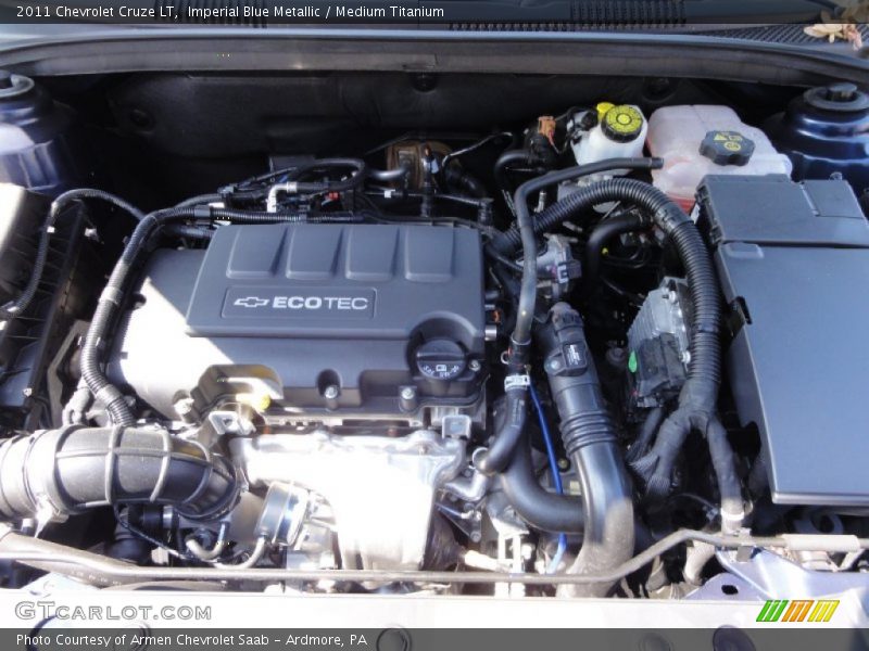 Imperial Blue Metallic / Medium Titanium 2011 Chevrolet Cruze LT