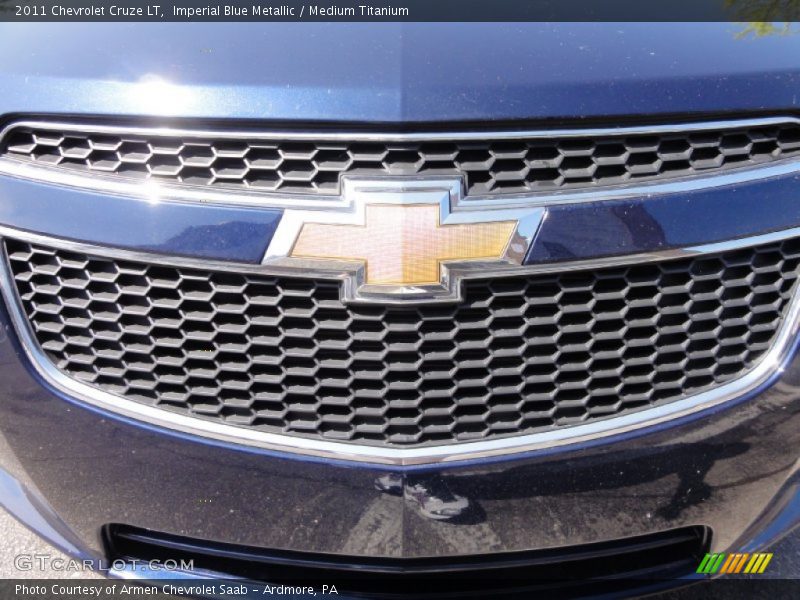 Imperial Blue Metallic / Medium Titanium 2011 Chevrolet Cruze LT