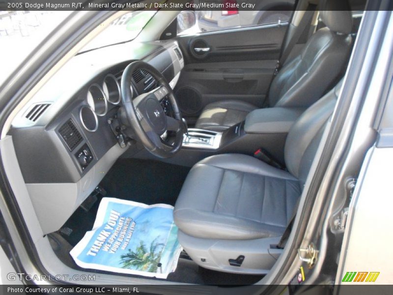 Mineral Gray Metallic / Dark Slate Gray/Medium Slate Gray 2005 Dodge Magnum R/T