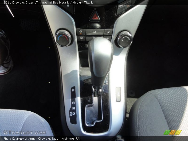 Imperial Blue Metallic / Medium Titanium 2011 Chevrolet Cruze LT