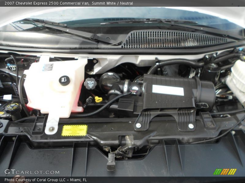 Summit White / Neutral 2007 Chevrolet Express 2500 Commercial Van
