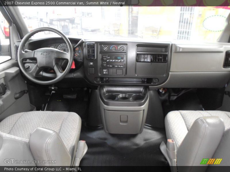 Summit White / Neutral 2007 Chevrolet Express 2500 Commercial Van