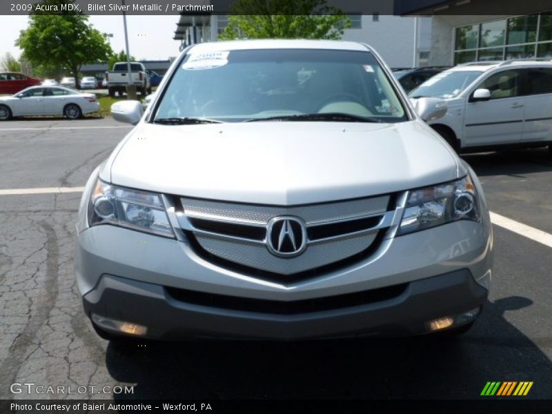 Billet Silver Metallic / Parchment 2009 Acura MDX