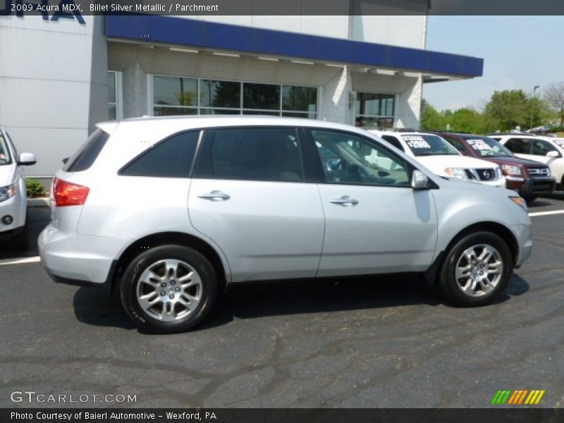 Billet Silver Metallic / Parchment 2009 Acura MDX