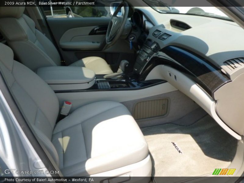 Billet Silver Metallic / Parchment 2009 Acura MDX