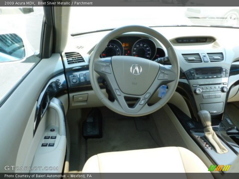 Billet Silver Metallic / Parchment 2009 Acura MDX