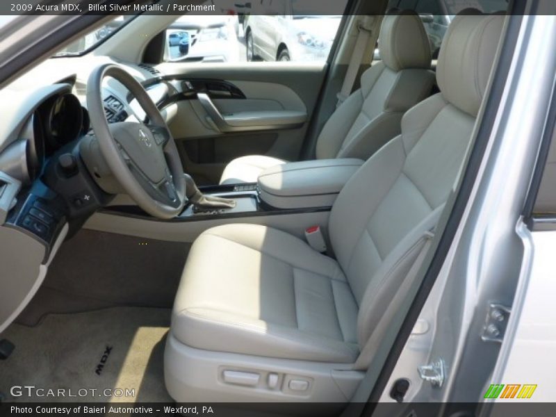 Billet Silver Metallic / Parchment 2009 Acura MDX