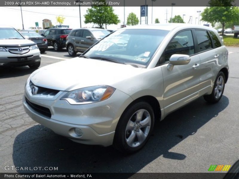 Palladium Metallic / Ebony 2009 Acura RDX SH-AWD Technology