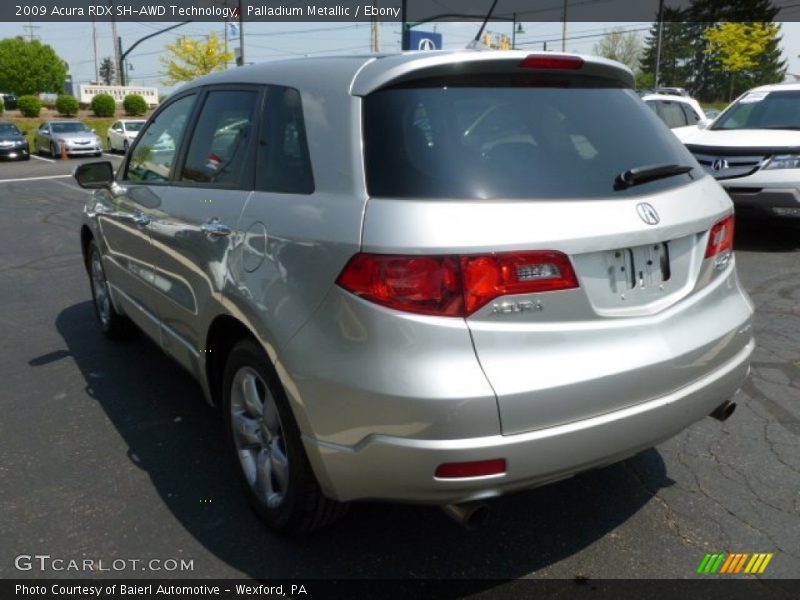 Palladium Metallic / Ebony 2009 Acura RDX SH-AWD Technology