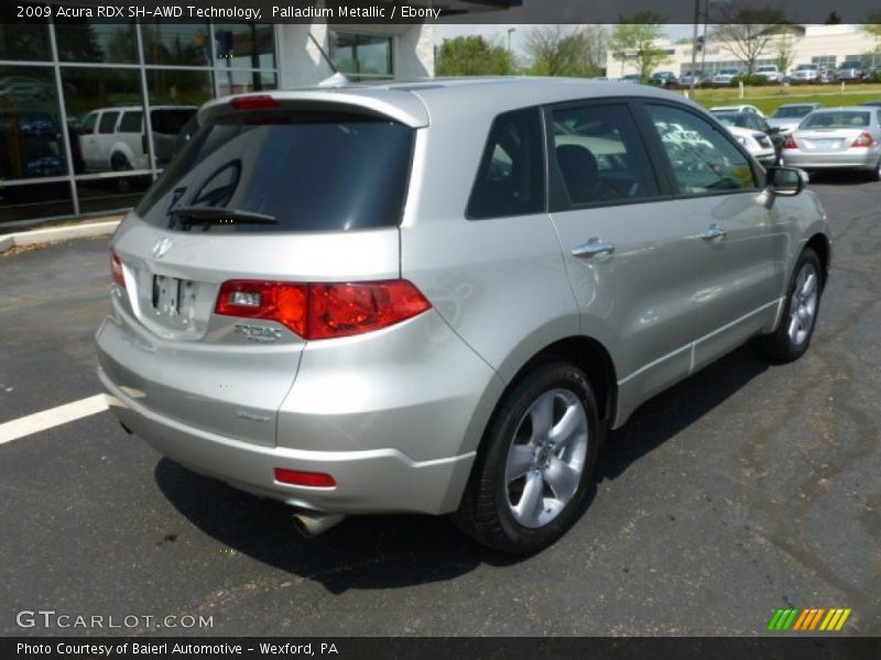 Palladium Metallic / Ebony 2009 Acura RDX SH-AWD Technology