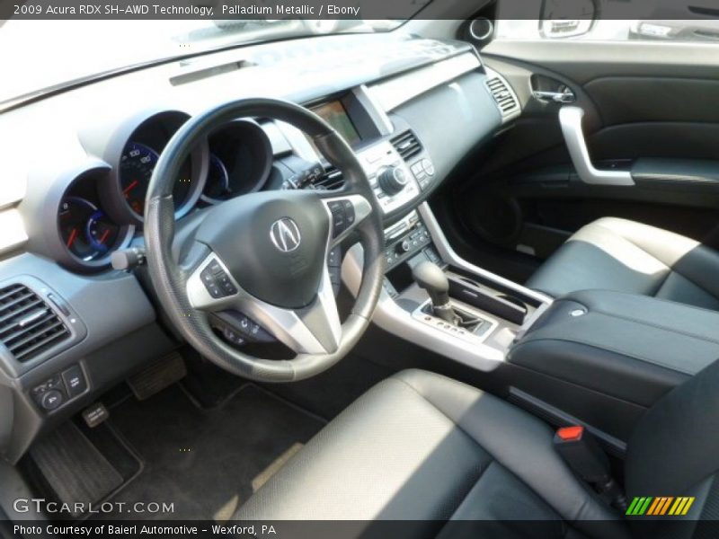Palladium Metallic / Ebony 2009 Acura RDX SH-AWD Technology