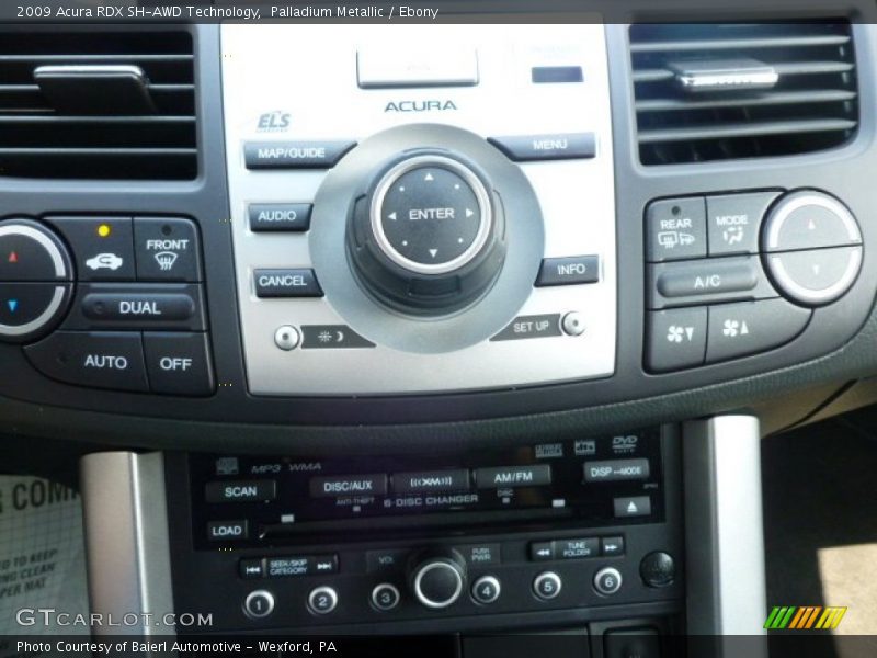 Palladium Metallic / Ebony 2009 Acura RDX SH-AWD Technology