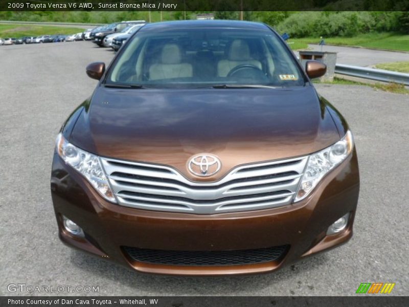 Sunset Bronze Mica / Ivory 2009 Toyota Venza V6 AWD