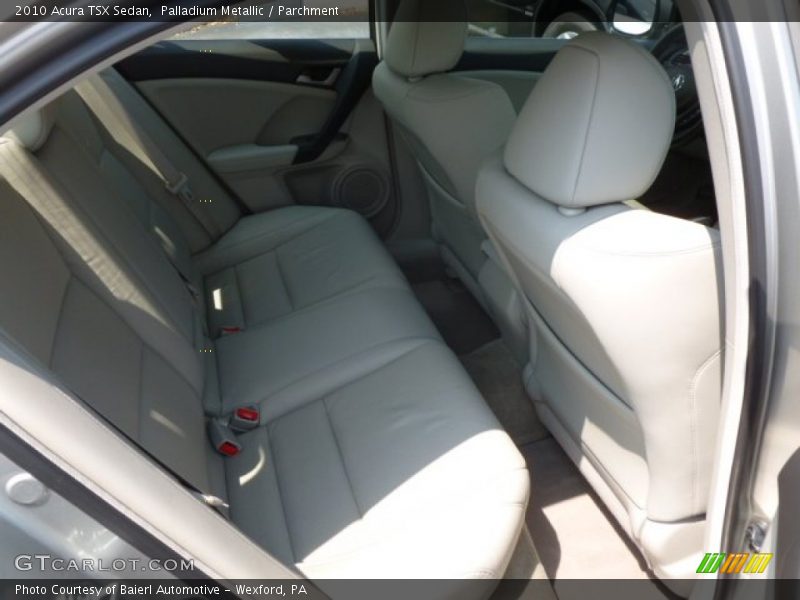 Palladium Metallic / Parchment 2010 Acura TSX Sedan
