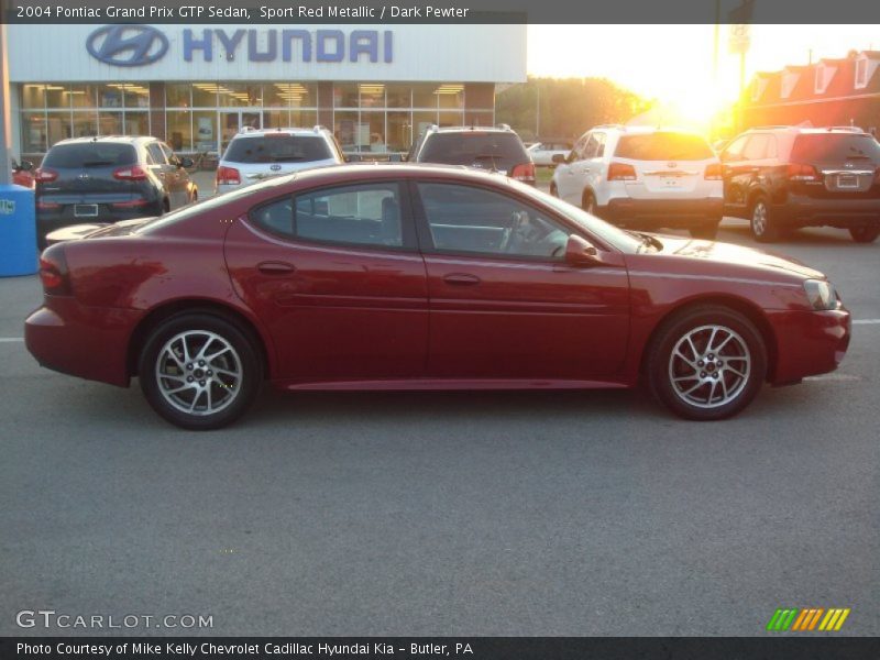 Sport Red Metallic / Dark Pewter 2004 Pontiac Grand Prix GTP Sedan