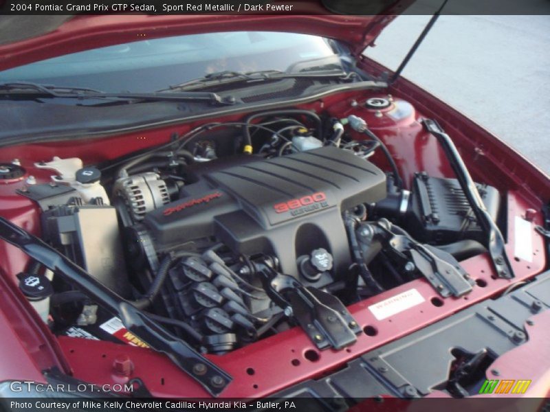 Sport Red Metallic / Dark Pewter 2004 Pontiac Grand Prix GTP Sedan