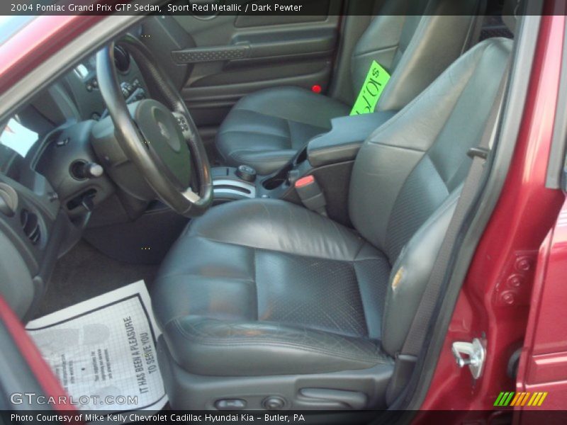 Sport Red Metallic / Dark Pewter 2004 Pontiac Grand Prix GTP Sedan