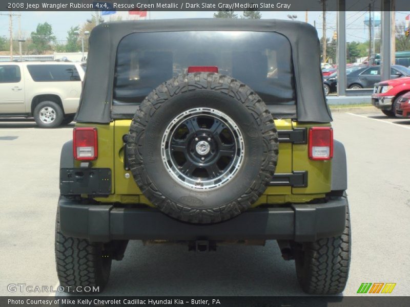 Rescue Green Metallic / Dark Slate Gray/Medium Slate Gray 2008 Jeep Wrangler Rubicon 4x4