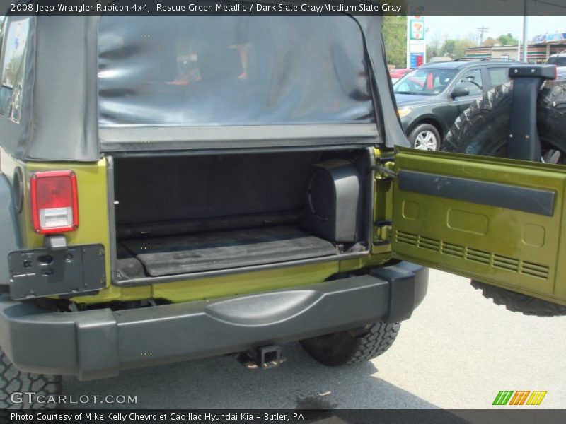 Rescue Green Metallic / Dark Slate Gray/Medium Slate Gray 2008 Jeep Wrangler Rubicon 4x4