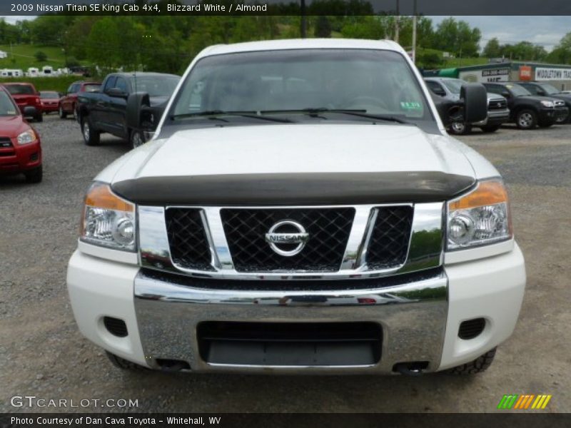 Blizzard White / Almond 2009 Nissan Titan SE King Cab 4x4