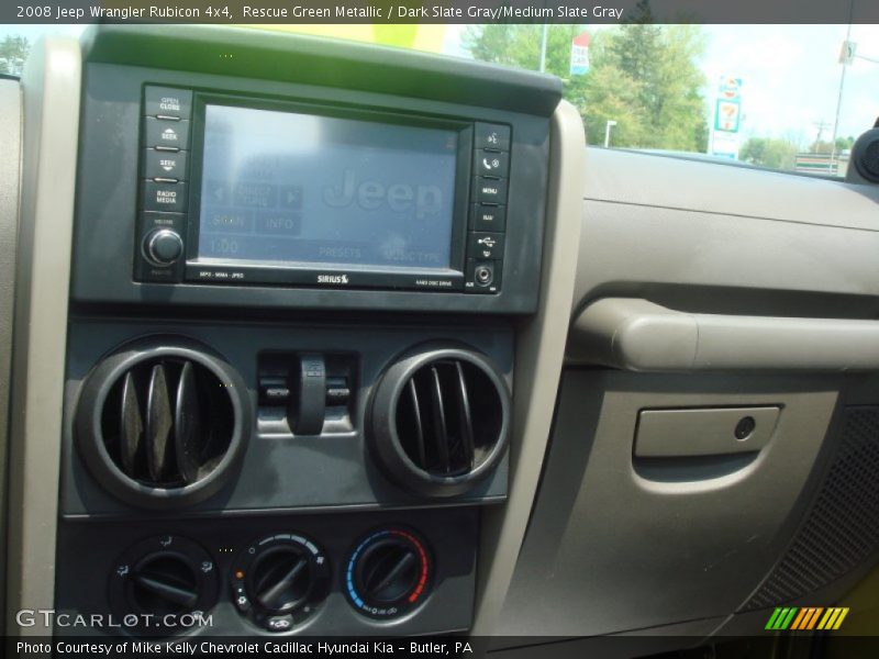 Rescue Green Metallic / Dark Slate Gray/Medium Slate Gray 2008 Jeep Wrangler Rubicon 4x4