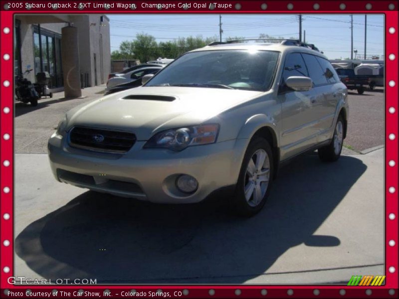 Champagne Gold Opal / Taupe 2005 Subaru Outback 2.5XT Limited Wagon