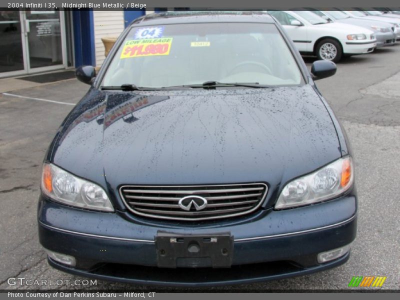 Midnight Blue Metallic / Beige 2004 Infiniti I 35