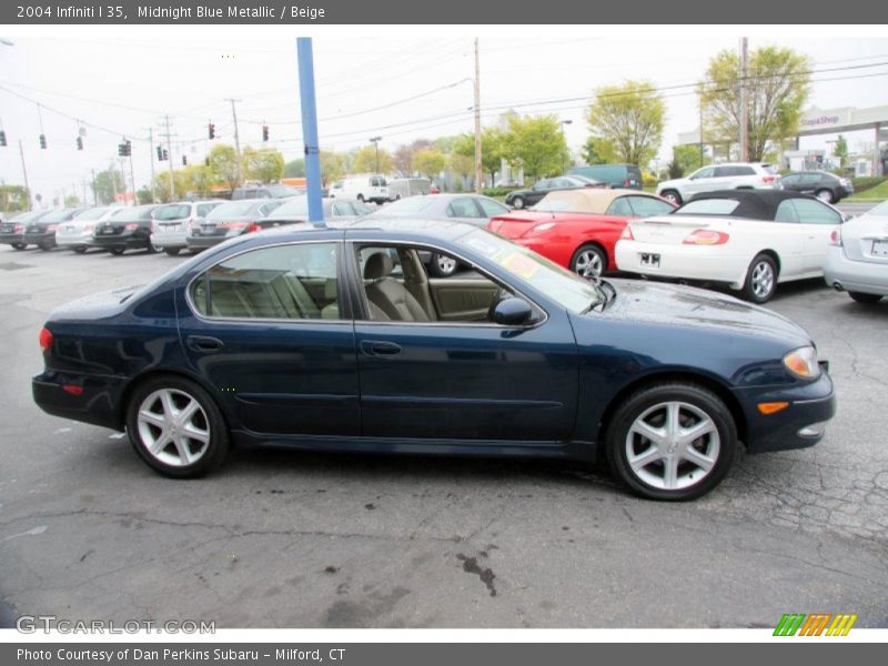 Midnight Blue Metallic / Beige 2004 Infiniti I 35