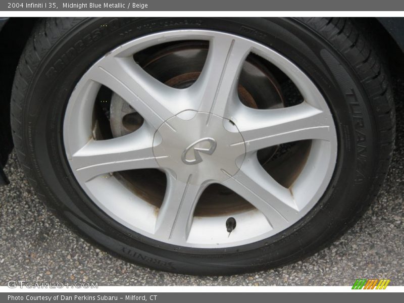 Midnight Blue Metallic / Beige 2004 Infiniti I 35