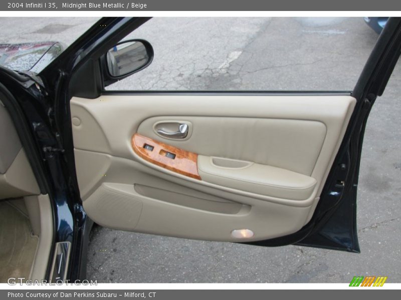 Midnight Blue Metallic / Beige 2004 Infiniti I 35
