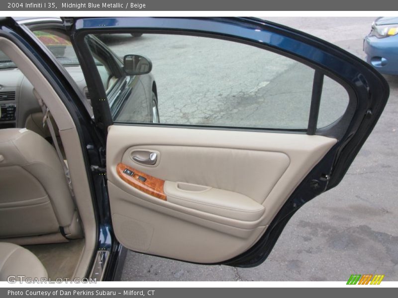 Midnight Blue Metallic / Beige 2004 Infiniti I 35