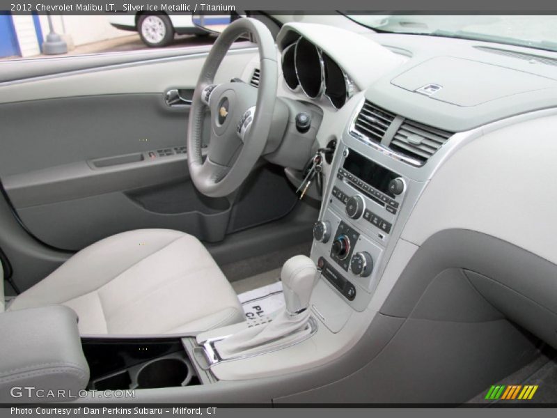 Silver Ice Metallic / Titanium 2012 Chevrolet Malibu LT