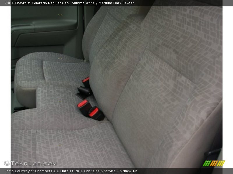 Summit White / Medium Dark Pewter 2004 Chevrolet Colorado Regular Cab