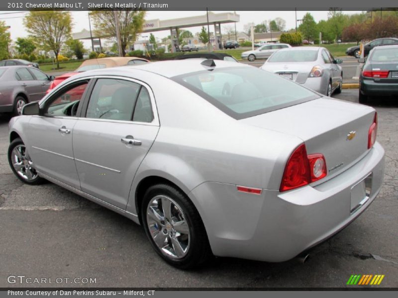 Silver Ice Metallic / Titanium 2012 Chevrolet Malibu LT