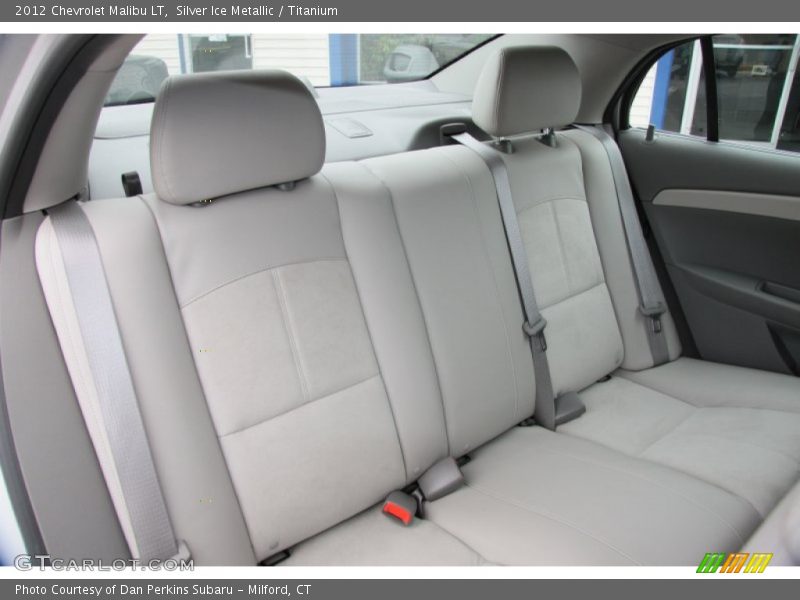 Silver Ice Metallic / Titanium 2012 Chevrolet Malibu LT