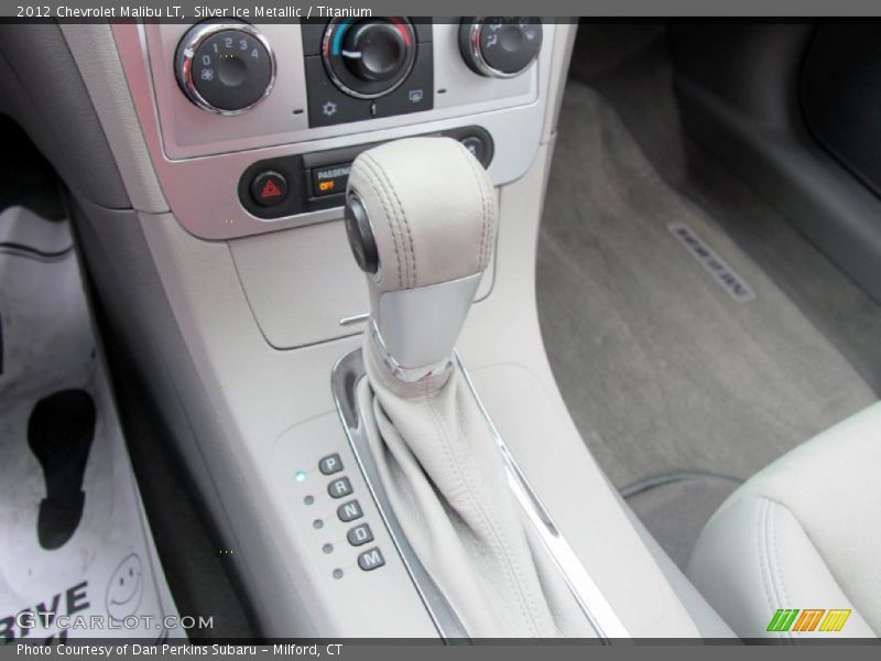 Silver Ice Metallic / Titanium 2012 Chevrolet Malibu LT