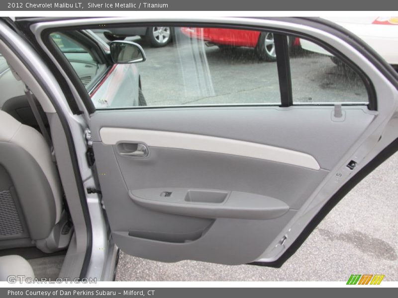 Silver Ice Metallic / Titanium 2012 Chevrolet Malibu LT