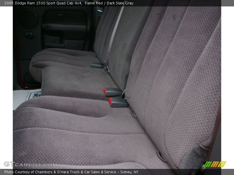 Flame Red / Dark Slate Gray 2005 Dodge Ram 1500 Sport Quad Cab 4x4