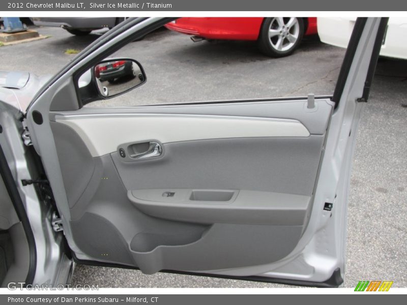 Silver Ice Metallic / Titanium 2012 Chevrolet Malibu LT