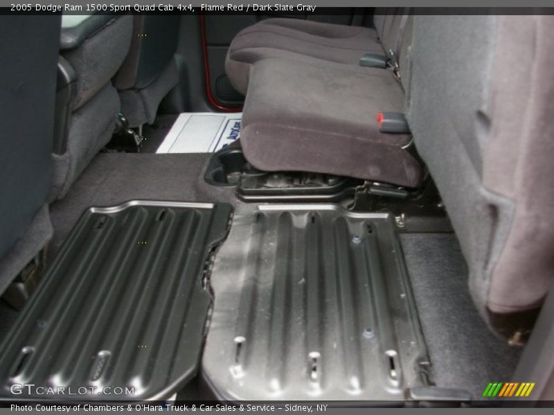Flame Red / Dark Slate Gray 2005 Dodge Ram 1500 Sport Quad Cab 4x4