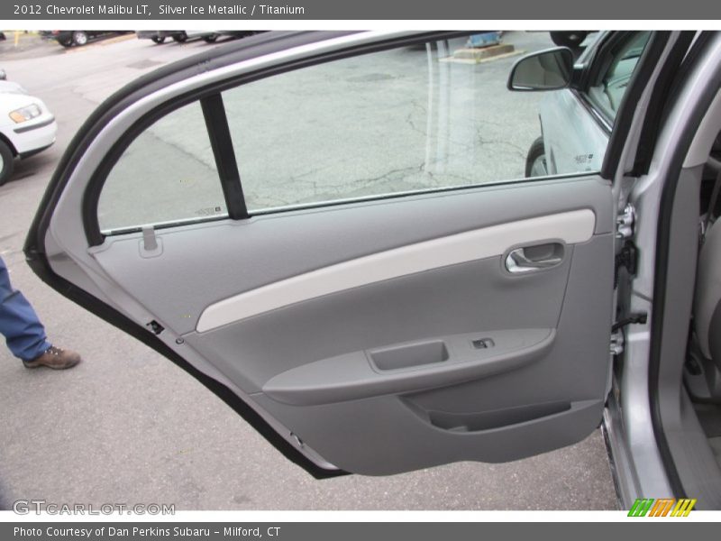 Silver Ice Metallic / Titanium 2012 Chevrolet Malibu LT