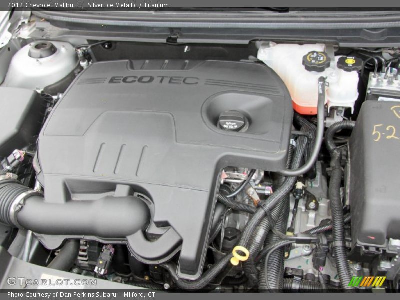 Silver Ice Metallic / Titanium 2012 Chevrolet Malibu LT