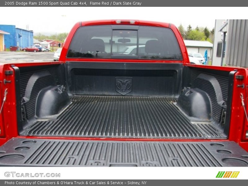 Flame Red / Dark Slate Gray 2005 Dodge Ram 1500 Sport Quad Cab 4x4