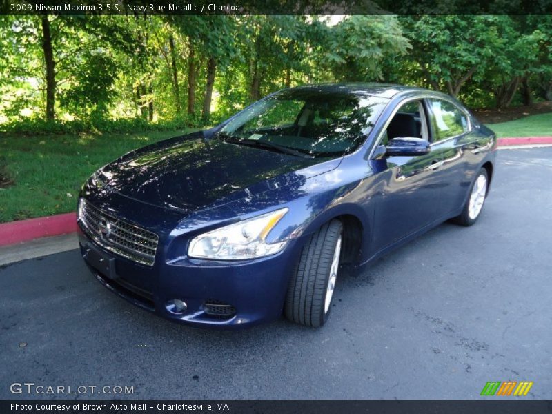 Navy Blue Metallic / Charcoal 2009 Nissan Maxima 3.5 S