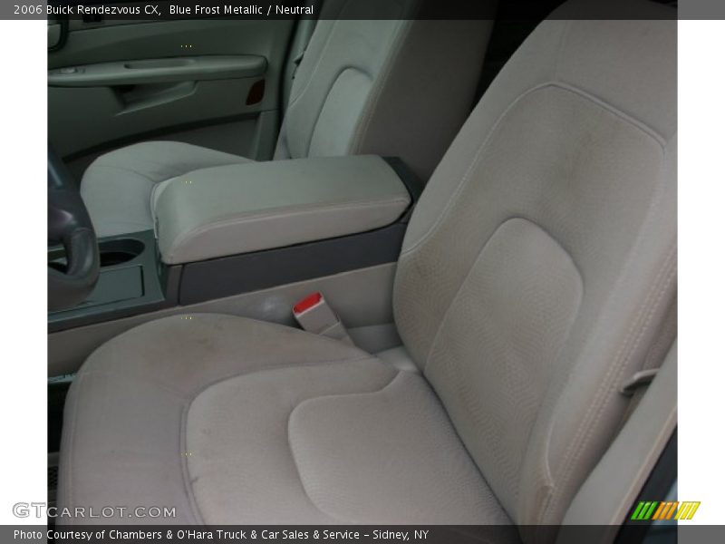 Blue Frost Metallic / Neutral 2006 Buick Rendezvous CX