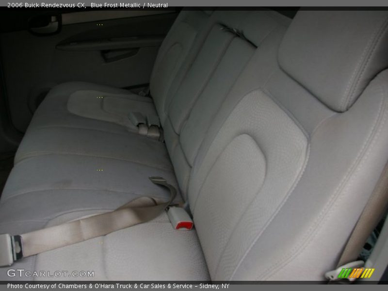 Blue Frost Metallic / Neutral 2006 Buick Rendezvous CX