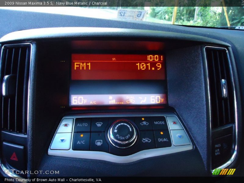 Navy Blue Metallic / Charcoal 2009 Nissan Maxima 3.5 S