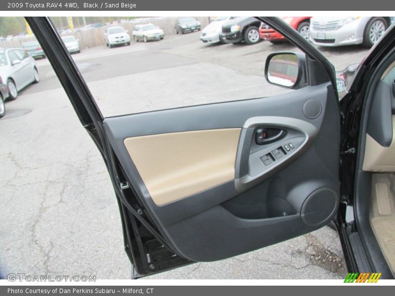 Black / Sand Beige 2009 Toyota RAV4 4WD