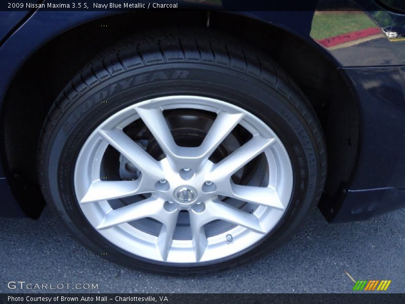 Navy Blue Metallic / Charcoal 2009 Nissan Maxima 3.5 S