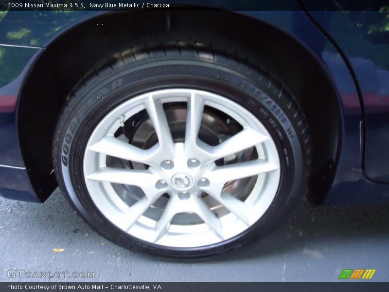 Navy Blue Metallic / Charcoal 2009 Nissan Maxima 3.5 S